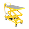 Hydraulic Lift Table Cart 500 lbs Manual Double Scissor Lift Table 50"