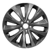 Remanufactured Machined and Medium Charcoal Metallic Alloy Wheel 19 x 8 42700TZ5A12 fits 2014-2016 Acura MDX
