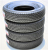 Set of 4 Transeagle ST Radial II Steel Belted ST205/75R14 205/75R14 105/101L D 8 Ply Trailer Tires