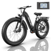 Gocio Electric Bike for Adults, 26" Fat Tire E-Mountain Bike, 1350W Peak Motor 48V 15Ah Battery, 22MPH 7-Speed Ebike for off Road, UL 2849