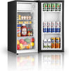 HUMSURE 3.1 Cu.ft Mini Fridge with Freezer, Single Door Compact Refrigerator for Dorm, Office
