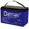 ML35-12 GEL - 12 Volt 35 AH, GEL Type, Internal Thread (INT) Terminal, Rechargeable AGM Battery
