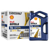(3 pack) Shell Rotella T6 Full Synthetic 15W-40 Motor Oil, 1 Gallon (3 Pack)