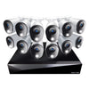 Night Owl 2-Way Audio 20 Channel DVR Security System with 1TB Hard Drive and 12 Wired 1080p Deterrence Cameras