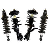 AutoShack Front & Rear Complete Strut & Coil Spring | Replacement for 2003-2005 Honda Civic | 4-PC