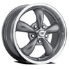 REV Wheels 100S-8906500 100 Series- 18x9 - 5 bs - 5x4.5/5x114.3 - Gray