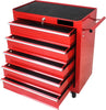 DSstyles Tool Chests, 5-Drawer Rolling Tool Storage Cabinet with Detachable Tray, Multi-Functional Handles, Adjustable Shelves, Secure Locking System, Heavy-Duty Wheels, Ideal for Garage, Workshop