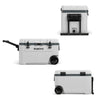 Igloo 72 QT Overland Ice Chest Cooler with Wheels, White