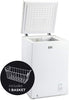 Black?�� BCFK356 3.5-Cubic-Foot Chest Freezer, White