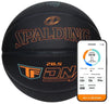 Spalding TF DNA Smart Basketball + 1 Yr App Subscription Bundle I iOS and Android Compatible I All Surface Material