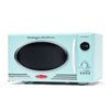 Nostalgia Retro Microwave for Countertop 0.9 cu ft Vintage Microwave, Ivory