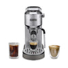 De’Longhi Dedica Duo Espresso Machine, Compact Size with Built in Frother for Latte Art, Brew Espresso, Cold Brew, Lattes & More, Stainless Steel