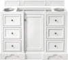 James Martin Vanities 825-V48 De Soto 50" Single Free Standing Wood Vanity Cabinet Only -