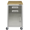 Seville Classics ULTRAHD? 2-Drawer Rolling Steel File Cabinet, Granite Gray