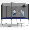HEVAOTRY Trampoline for Kid Adult 10FT Outdoor Trampoline with Safety Enclosure Net ladder