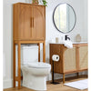 Better Homes & Gardens Juliet over-the-Toilet Space Saver Cabinet, 2 Adjustable Shelves, Black