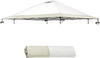 13x13 Canopy Replacement Top Cover,Single Tier Waterproof Instant Canopy Vented Top，Silver Coated Oxford Pop Up Canopy Replacement Cover for Outdoor Garden Camping(Top Only,396 * 396cm