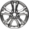 Remanufactured Painted Silver Aluminum Wheel 17 x 6.5 529102T350 fits 2011-2013 KIA Optima