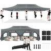 COBIZI 13x26 Heavy Duty Commercial Canopy Tent,Easy Pop Up Party Tent Gazebo,Outdoor Portable Party Canopy,Extra-large Size Space For Outside Wedding Gathering Activities,Waterproof&UPF 50+,White