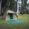 Alpha Kilo 4000 Canvas 6 Person Bow Tent, Camping Tent
