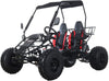 X-Pro New Rover 125cc Gas Powered Go Kart 3 Semi-Automatic Transmission w/Reverse Big 18"/19" Wheels