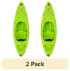 (2 pack) Lifetime Pacer 8 ft. Sit-Inside Kayak, Green (91032)