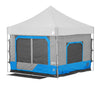E-Z Up® Camping Cube™ 6.4, Outdoor Camping Cube Converts to 10" Straight Canopy Tent, Royal Blue