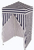 Impact Canopy 4 x 4 Pop Up Changing Dressing Room, Privacy Cabana, Portable Changing Room, Navy Blue / White