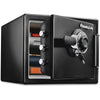 SentrySafe SFW082DTB Fire and Water-Resistant Safe with Dial Lock, 0.82 Cu. ft.