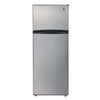 ARCTIC CHEF 7.2 Cu. Ft. Top Freezer Refrigerator in Platinum