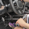 ?DriFeez Driving Hand Controls for Disabled Drivers  Adjustable Driving Aid with Storage Bag��Gray Handle
