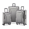 American Tourister X-Lite 3-Piece Luggage Set with Spinner Wheels - Light Grey