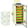 CT180SH Egg Incubator with Automatic Egg Turning & Perfect Humidity Controls, Set & Forget Design, Cabinet Incubators for Hatching Eggs, Incubate and Hatch 180 Chicken Eggs | Hatching Time