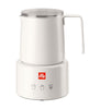 illy Electric Milk Frother- Black & Stainless Steel