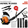 Kitem Backpack Snow Blower 52cc 6800r/min 550 CFM Blower with 1.2L Tank, Single-cylinder Air-cooled Two-stroke Strong Wind Force ABS Leaf Blower Gas Powered Dust Blower