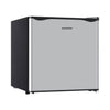 BANGSON Small Refrigerator,1.6 Cu.ft Mini Fridge with Freezer, Single Door, Silver