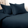 BNM Egyptian Cotton Duvet Cover Set, King/ California King, Baby Blue