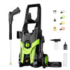 Electric Pressure Washer, 4500 PSI 3.2 GPM Power Washer with 4 Quick Connect Nozzles, High Pressure Cleaning Machine with Foam Cannon for Cars/Fences/Driveways/Patios/Home Cleaning