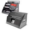 Powerbuilt 26 Inch Rapid Box Portable Slant Front Tool Box - Gray - 240111