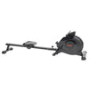 Sunny Health & Fitness 53.4" Extended Slide Rail Magnetic Rowing Machine Rower with Free SunnyFit App Membership - SF-RW5515