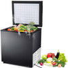 Auseo 8.7 cu. ft. Chest Deep Freezer with Adjustable Temperature, Free Standing Top Open Door Compact Freezer with 3 Removable Basket for Kitchen, Home, Bar, Garage, Office