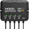 NOCO Genius GENPRO10X4: 4-Bank 40A (10A/Bank) 12V Onboard Battery Charger and Maintainer