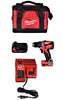Milwaukee M18 18V Li-Ion Compact Brushless Cordless 1/2 in. Drill/Driver Kit
