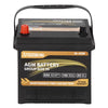 Autocessking Platinum AGM Battery, Group 47 Rechargeable Automotive Batteries for Car, 12V H5 680CCA 60Ah 100RC