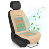 Practisol 12V Cooling and Heated Car Seat Cover Cooling Car Seat Cushion Ventilated Seat Heater Cooler Massage Seat Cushion with Heat Winter Summer Use