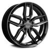 Primax 776 15x6.5 5x114.3 38et Chromium Black Wheel
