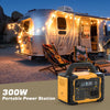 Mondawe 1000W Portable Power Station 1024Wh Solar Generator with AC Outlet for Home Use,Camping,Emergencies