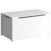 Sturdis Wooden Toy Box Spacious Storage for Home Organization, White