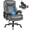 Waleaf Heavy Duty Big and Tall Office Chair 500lbs with Adjustable Lumbar Support,High Back Office Chair for Adults