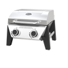 Expert Grill 2-Burner Tabletop Gas Grill, Stainless Steel, 13,000 BTUs